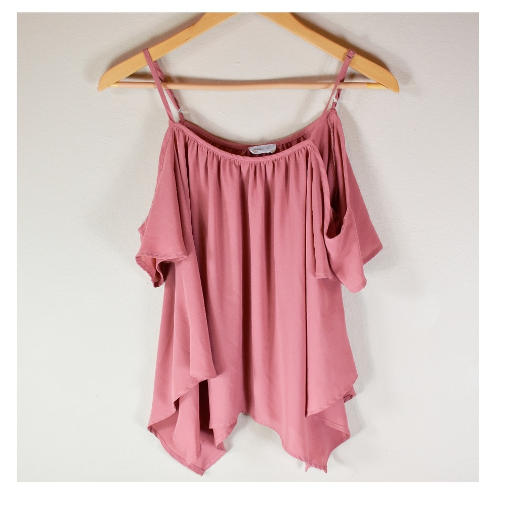 COLD SHOULDER  BLOUSE SIZE XS